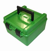 MTM Ammo BOX (100 RD) with Handle in Vibrant Green – Guntech Lydenburg